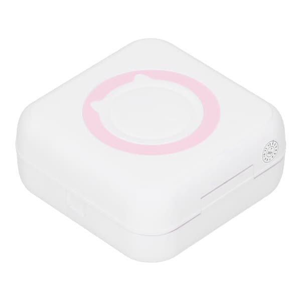 Mini Termisk Printer Trådløs Bluetooth Bærbar Label Maker 200dpi Pink