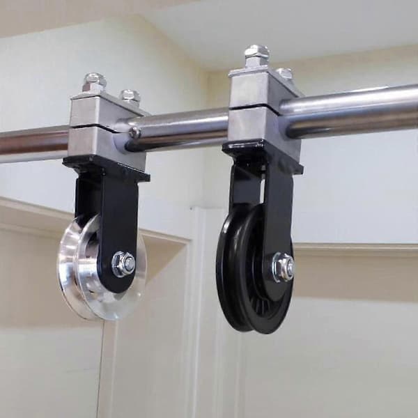 Bearing Pulley Gym Accessory Universal for Cable Machine Gym Equipment 54 90mm Silver