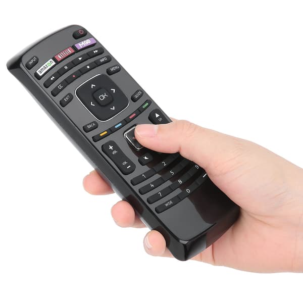 VIZIO XRT112 TV Fjernkontroll Svart Erstatning for E320iA0 E420DA0 E420IA0 E500IA0