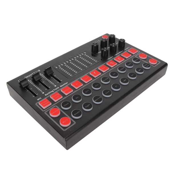 Live Lydkort 8 Lydeffekter 10 Specialeffekter Bluetooth Støjreduktion Diskant Bas Justerbar Mixer