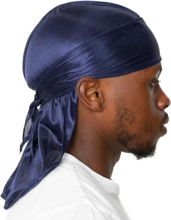 Durag do-rag dew-rag doo-rag Mörkblå Dark blue Mörkblå