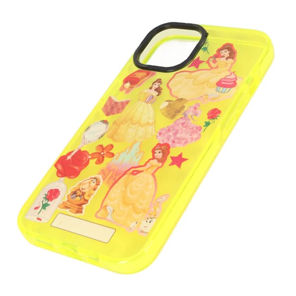 2ST iPhone 14 TPU Støtsikkert Deksel Tegneseriemønster Gul