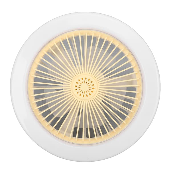 30W Lysventilator 9.8in Lille Aromaterapi Støjfri Loftventilator Lys E27 LED Ventilator Lys 86‑265V