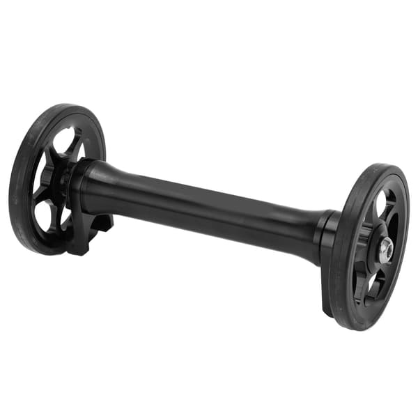Letvægts forlængerarm til let hjul, høj styrke, teleskopisk foldbar cykelstang til Brompton 3sixty sort