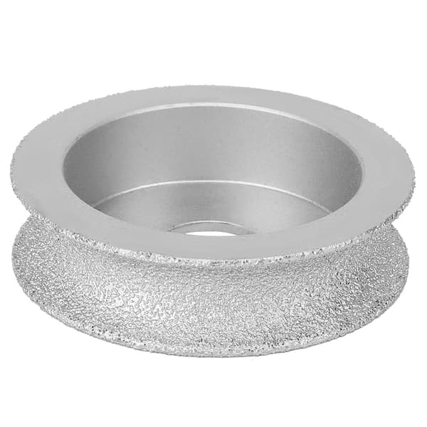 7,3 cm loddet diamantslibeskive 1,5 cm konkav slibemiddel til stenkeramikglas