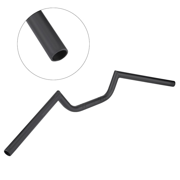 Universal Motorcykel Refit Tracker Styr Drag Bar Udskiftningsdel (Sort)
