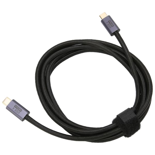USB4 Kabel 20Gbps Type C 8K 60Hz 200cm til Laptop Tablet Telefon