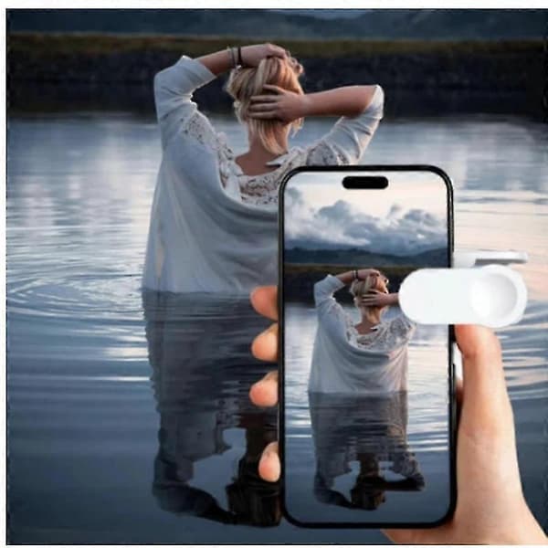 Speileffektlinse - Fang fantastiske refleksjoner umiddelbart, smarttelefonkamera White Without Bluetooth