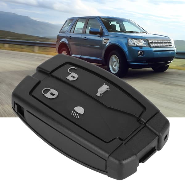4-knapps bilfjernkontroll Smart nøkkelveske Fob Shell for Land Rover Freelander 2