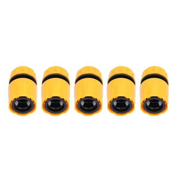 5 stk. ABS 3/4in Quick Connect Slangeadapter Rørfittingsæt til Have