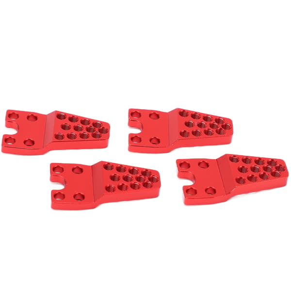 4 stk. støddæmperbeslag i aluminiumslegering til SCX10 1/10 RC Crawler opgraderingsdele
