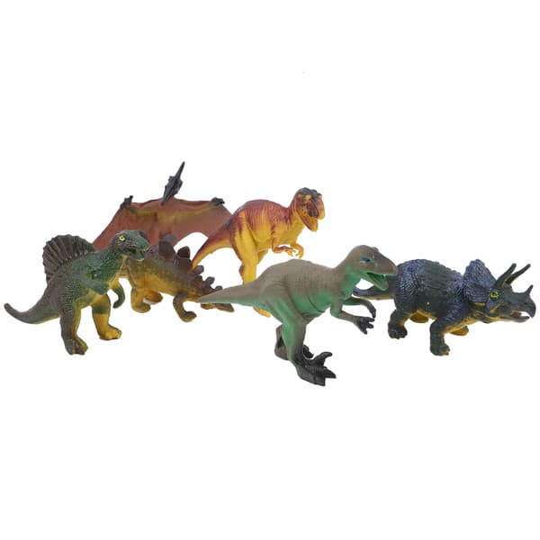 6 stk. Stimuleret Dinosaur Model Legetøj Høj Simulation Dyr Model til Børn KidsDinosaur Model