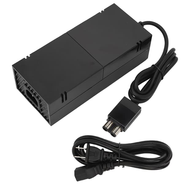 Xbox One-konsol AC-strømforsyning murstenadapter lav støj LED-indikator 100-240V US-stik