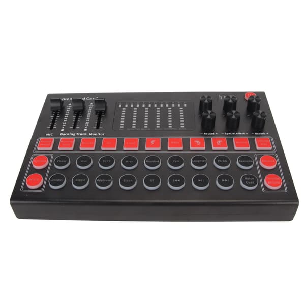 Live Ljudkort 8 Ljudeffekter 10 Specialeffekter Bluetooth Brusreducering Diskant Bas Justerbar Mixer