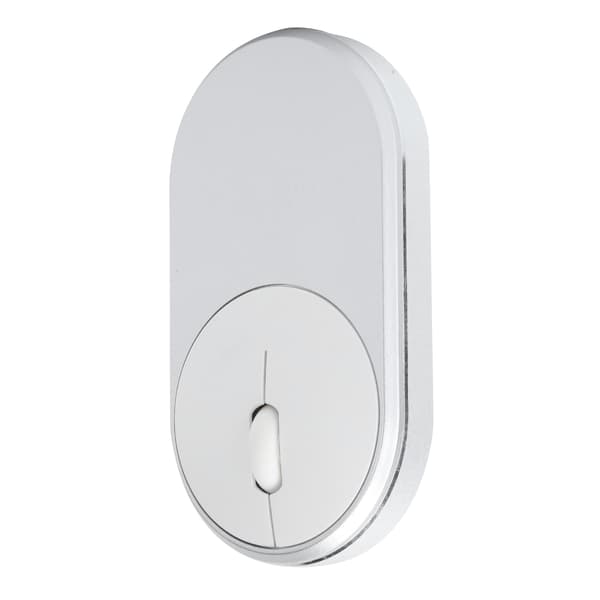 2.4GHz Trådlös Bluetooth Uppladdningsbar Optisk USB-mus Silvergrå Notebook Kontorstillbehör