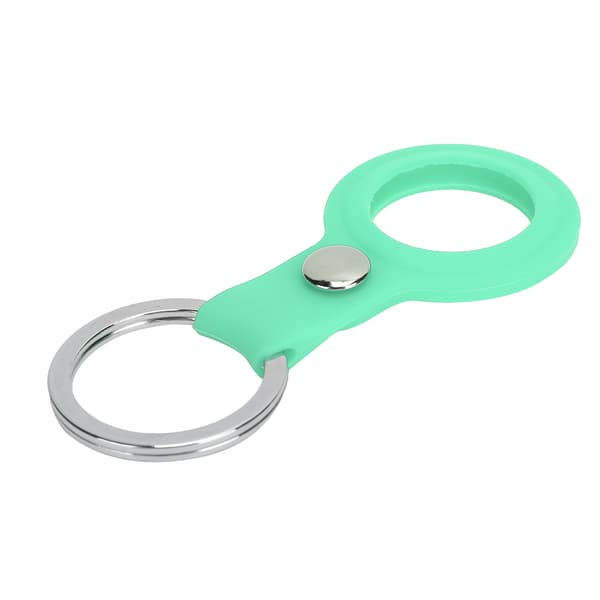 Anti Lost Silikone Nøglering Locator Etui til iOS Grøn