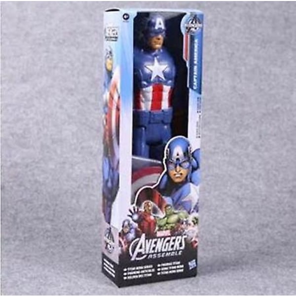 Ultimate Spiderman Captain America Iron Man Pvc Actionfigur Samlarmodell Leksak för barn Barnleksaker