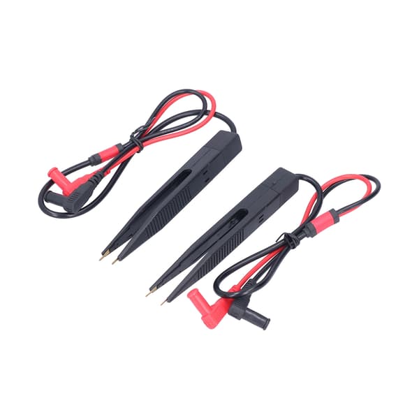 2 STK Multimeter SMD Test Clip Pincet Kapacitans Induktans Testledning LCR Patch Clip