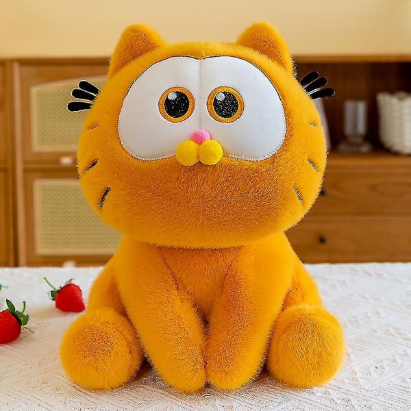 Garfield plysj leketøy dukke barnas bursdagsgave pute dukke europeisk mink sittende versjon - 45 cm 45 cm