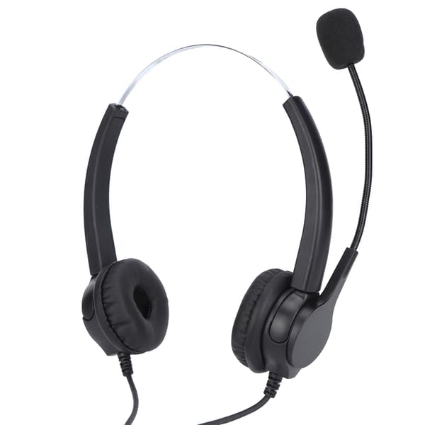 Business Office Fastnettelefon Headset til Fastnet Bordtelefoner VH500D 3.5 Binaural