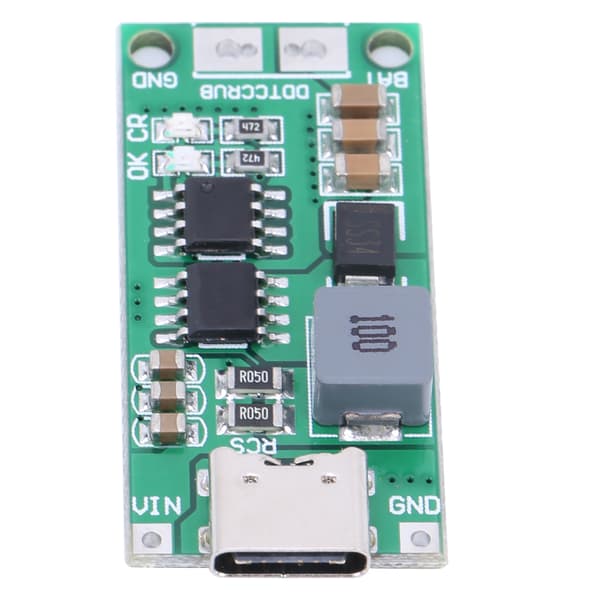 Li-ion Batteriladermodul Boost Ladebrett Elektronisk Komponent DDTCCRUB 3S-4A