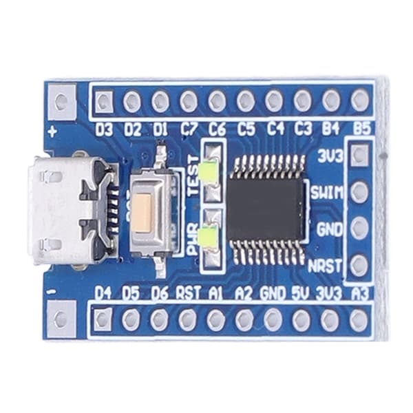 STM8S103F3P6 Utviklingskort Kjernemodul Micro USB Systemtilbehør