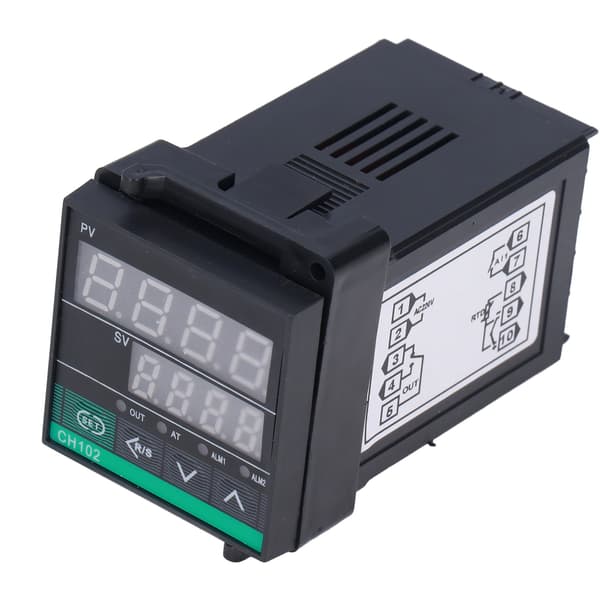 PID Temperaturkontroller Intelligent Digital Termostat K Type CH102FK02 MxAN AC220V