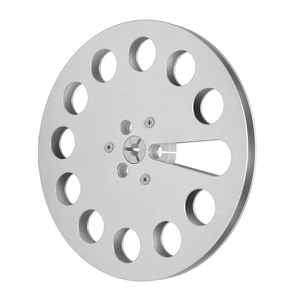 Universal 1/4 7 Tommer Optagerulle 11 Vindafvisende Huller Tom Optagerulle Sølv