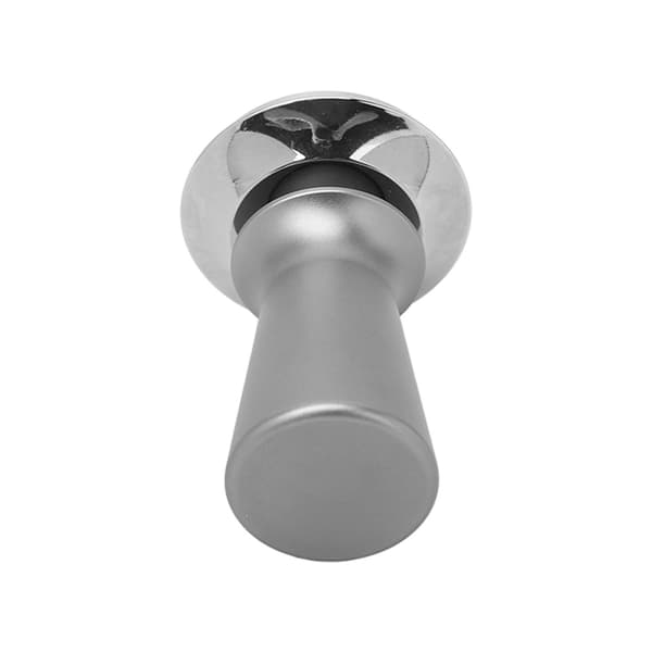 Kaffetamper i rustfrit stål 53 mm Let at bruge Kaffemaskine Tilbehør Grå