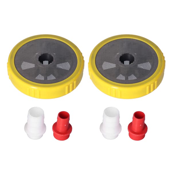 Trädgårdsslang Vattenpumpfilter 304 Rostfritt Stålnät Kranbricka