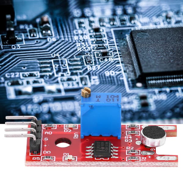 5 stk. KY-038 Ultra Lille Professionel Lydsensor Mikrofonforstærkermodul