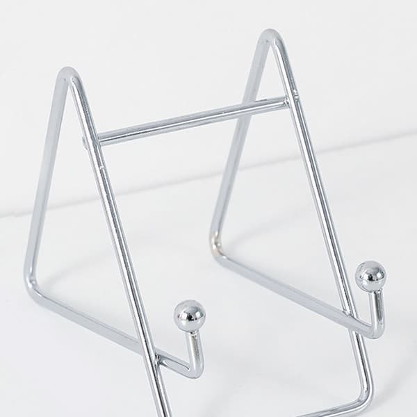 Multifunktionel Sølv Desktop Stand Holder til Læring og Læsning i Sengen (Lille Størrelse)