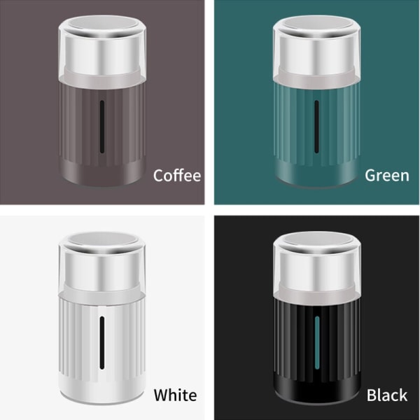Coffee Grinder Electric, Coffee Beans Grinder, Espresso Grinder, Coffee Mill also for Spices, Herbs, Grains，White