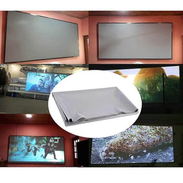 16:9 Ultra HD Projector Screen with Ambient Light Rejecting, Portable Video Screen