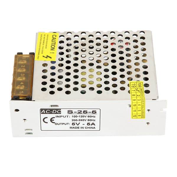 5V DC 10W 25W Switching Strømforsyning Driver Spenningsomformer Display