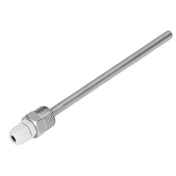 Temperatursensor Termobrønn Rustfritt Stål Solartilbehør IP68 Vanntett 164mm