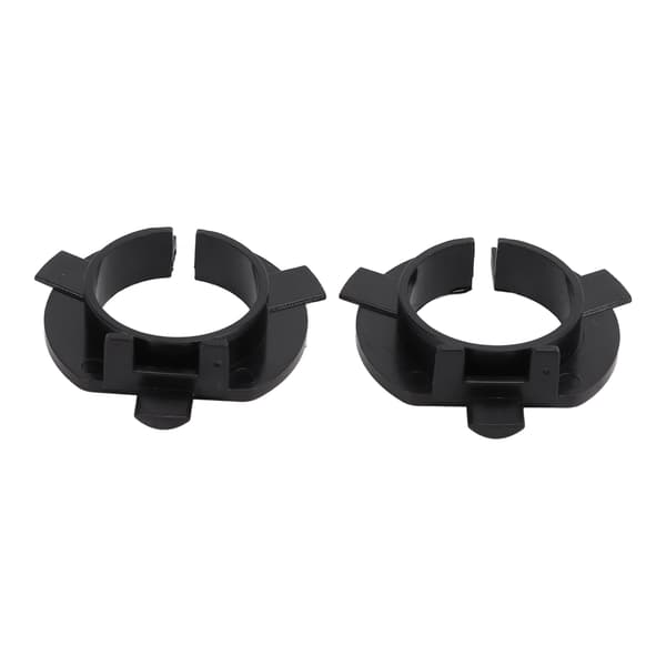 2 STK LED Forlygte Base Holdere Lavt Strømforbrug Professionelt Design Nem Installation ABS Materiale