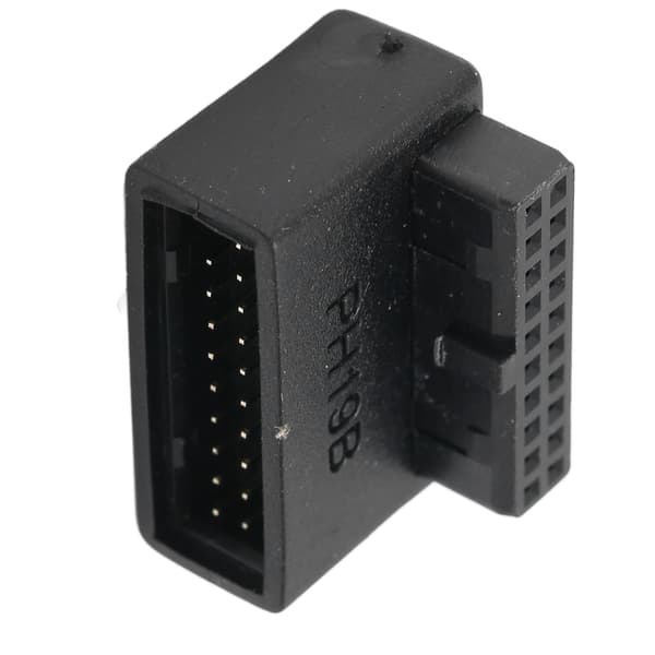 USB 3.0 Frontpaneladapter 90 Graders Vinkel 19Pin till 20Pin Header Typ B för PC Moderkort