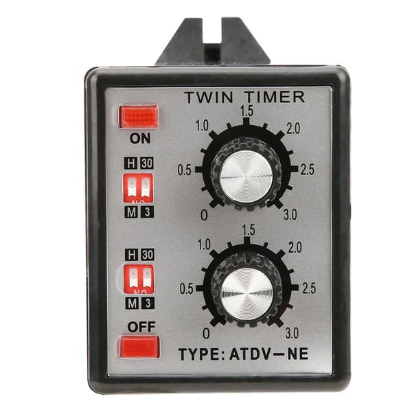 Knappkontroll Tidsbrytarrelä På Av Timer Multi Sektion ATDV NE AC110V 220V