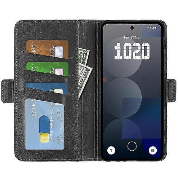 Double-sided Magnetic Buckle Horizontal Flip Leather Phone Case For Nothing Phone 3a Pro