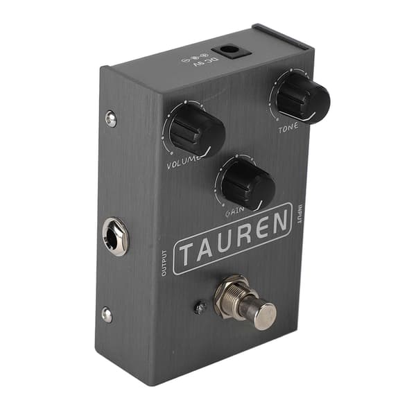 Elektrisk gitar effektpedal, simulerer gitarforvrengning og overdrive-effekter AN 36 Grå