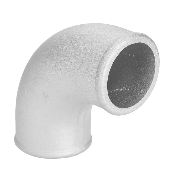 Aluminiumslegering 90 Grader 2 tommer 51 mm Tæt Bøjning Slange Intercooler Samler Albue Rør