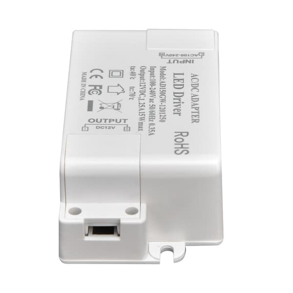 LED-driver 0,35A Lille indendørs belysning LED-lampe strømforsyningstransformator AC 100-240V