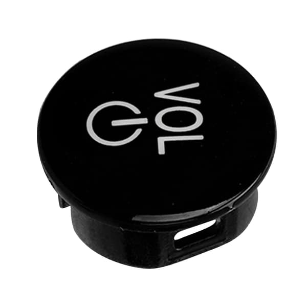 Central Audio Switch Button Bil Lydstyrkekontrol Trykknap Udskiftning til M3 M4 G80 G82 G83 Sort