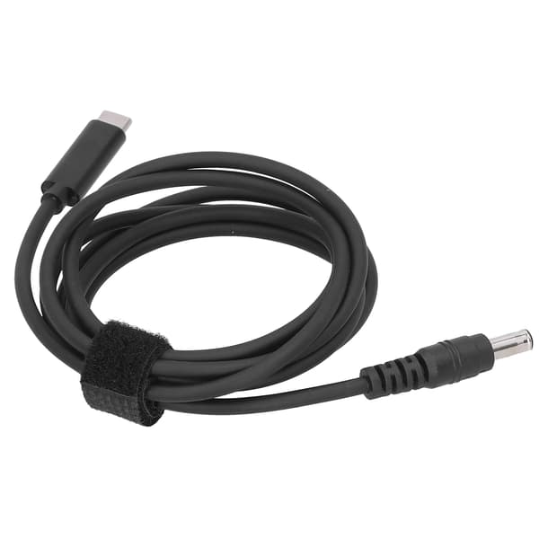 Typ C PD Strömadapterkabel 5,5 mm x 1,0 mm DC Snabbladdningskabel för bärbara datorer