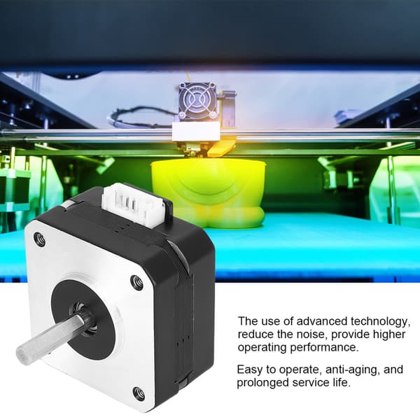 17HS4023 Steppermotor 4 ledninger 3D-skriver elektrisk tilbehør