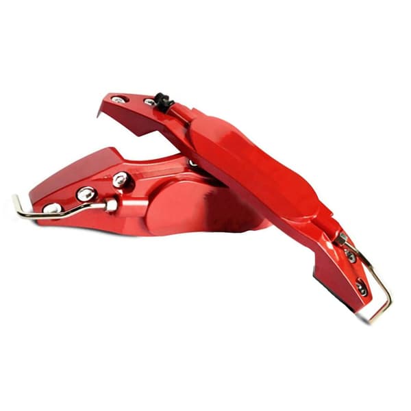 Universal Bromsoks Skydd Stark Aluminiumlegering Bromsoks Skydd Bil Röd Stor