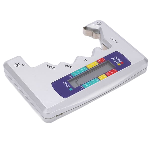 Digital Batteritester 150mAh Bærbar D N AA AAA Knappcellekapasitetsdetektor
