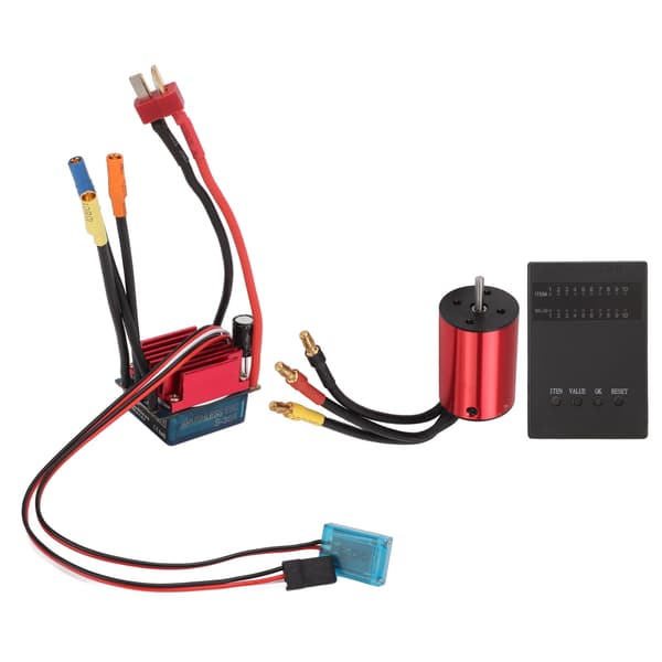 S35A Børsteløs ESC Programmer Høy Torsjon Multippel Beskyttelse for 1/14 1/16 Skala