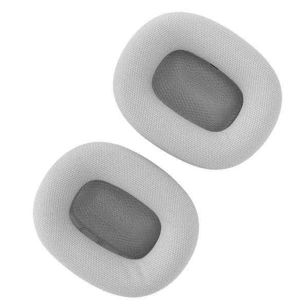 Airpod MAX Hovedtelefon Udskiftning Bløde Memory Foam Protein Læder Ørepuder Ørekopper Grå